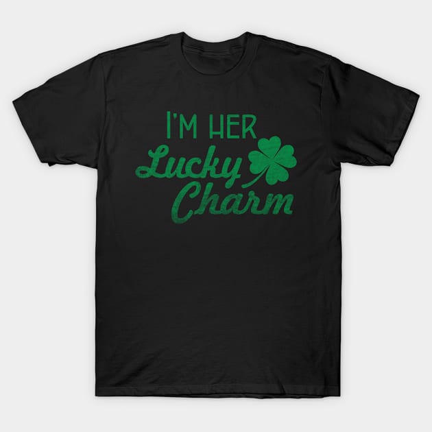 I'm Her Lucky Charm - Men's St Patrick's Day gift T-Shirt by PEHardy Design